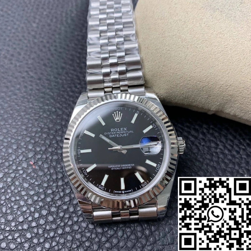 EW Factory Black Dial Datejust M126334-0018 Rolex 0220